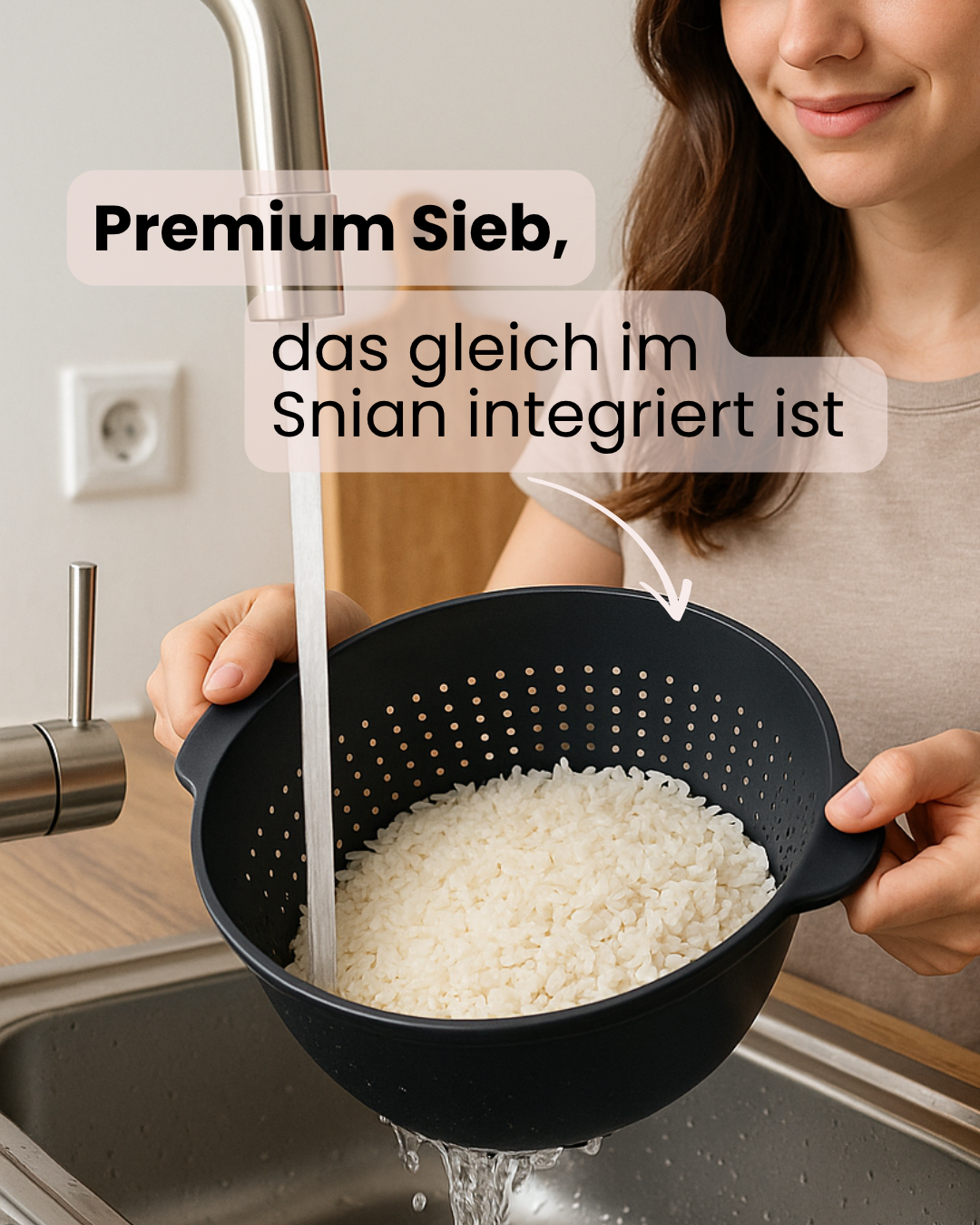 Snian™ Reiskocher Mikrowelle - Der smarte Reiskocher für deine Mikrowelle