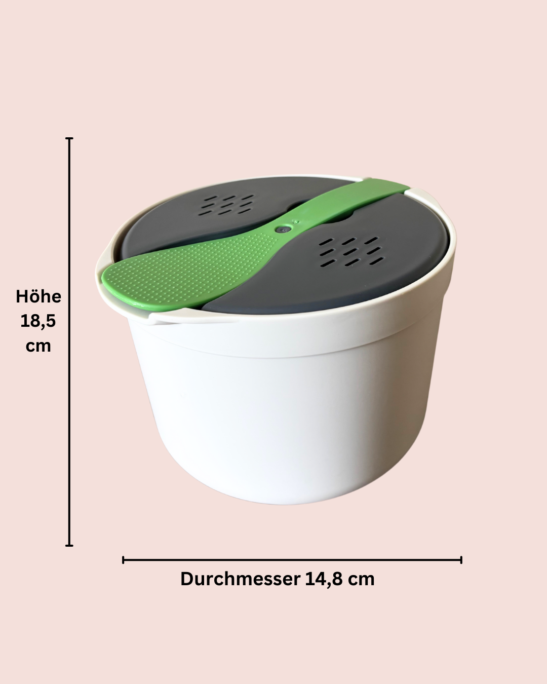 Snian™ Reiskocher Mikrowelle - Der smarte Reiskocher für deine Mikrowelle