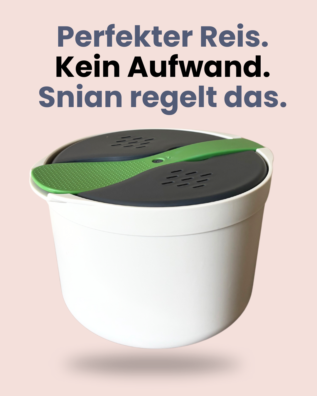 Snian™ Reiskocher Mikrowelle - Der smarte Reiskocher für deine Mikrowelle